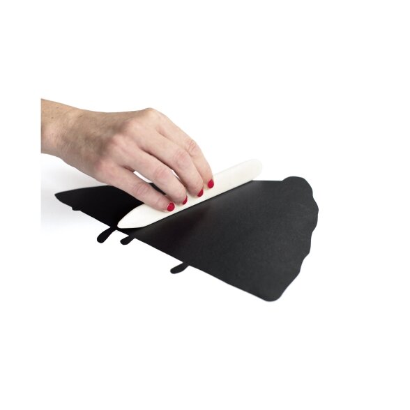 Blackboard Foil self-adhesive 135µ, 45x200cm, 1 roll, black incl. 10 chalks 3