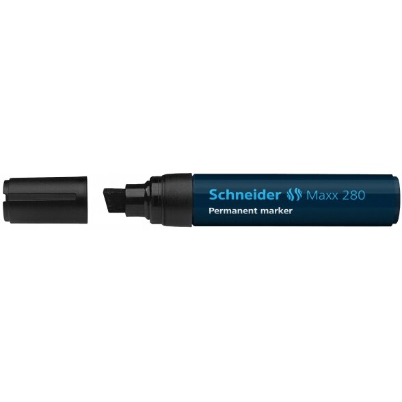 Žymeklis permanentinis Schneider 280 4-12 mm juodas 1 Žymeklis permanentinis Schneider 280 4-12 mm juodas 1