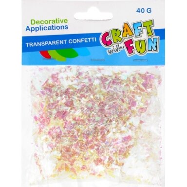 Kalėdinė dekoracija konfeti "Sniegas", 30 g CRAFT-FUN Kalėdinė dekoracija konfeti "Sniegas", 30 g CRAFT-FUN