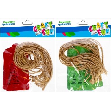 Подвески для подарков из фетра Микс 16 шт. CRAFT-FUN Подвески для подарков из фетра Микс 16 шт. CRAFT-FUN