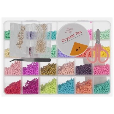 Bead Set for Jewelry Making Mega Creative, Box