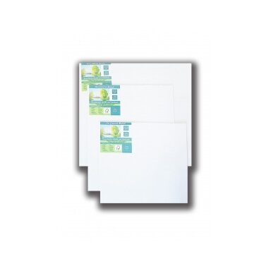 Kartonas su drobe gruntuotas 280 gsm 40x60 cm