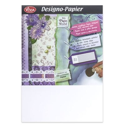 Kartonas skrebinimui Viva Decor А5 25 lapų 240g/m2