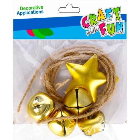 CF Christmas decoration bells 5 szt