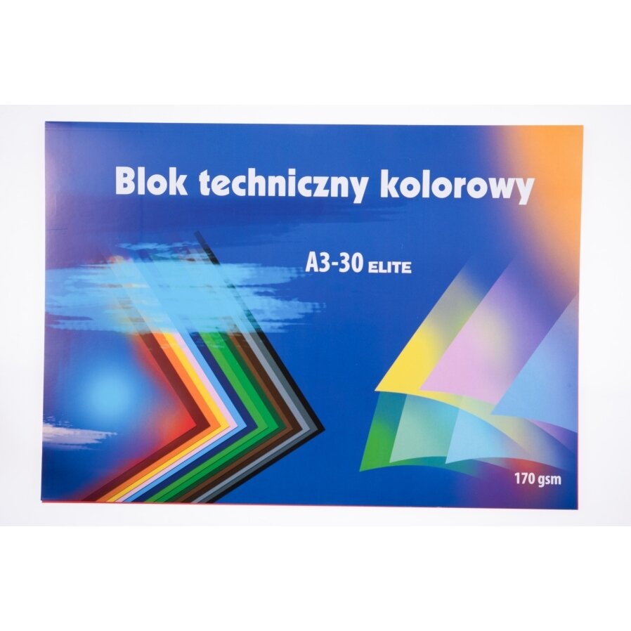 Kartonas spalvotas Kreska ELITE A3 30 lapų