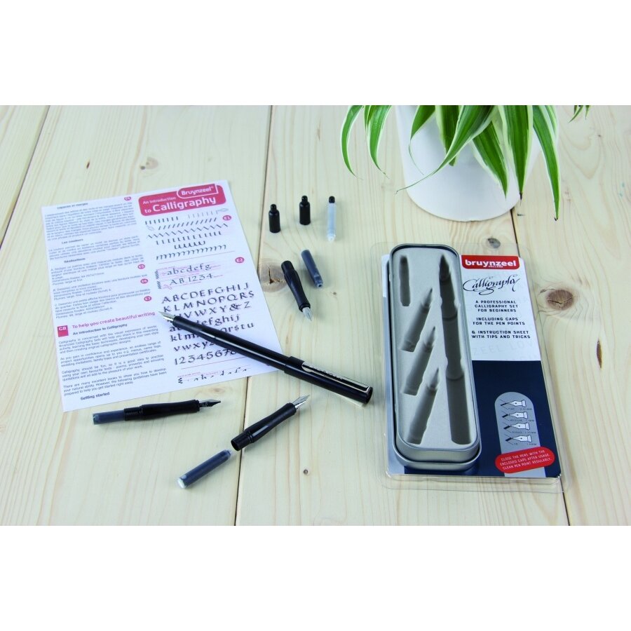 Набор для каллиграфического письма Bruynzeel Beginner Calligraphy Pens 5 предметов 2