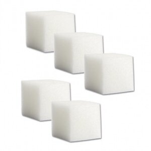 Set of sponges, 5 pcs., 4 × 4 × 4 cm