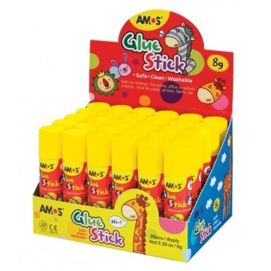 Amos Glue Stick 8 g for kids