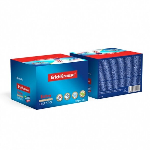 Klijai pieštukiniai ErichKrause Extra 8 g 3 Klijai pieštukiniai ErichKrause Extra 8 g 3
