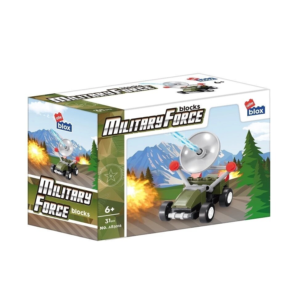 Конструктор Alleblox Военная техника, 31 деталь
