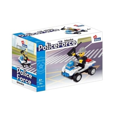 Building Blocks Alleblox Police Force, 35 pcs