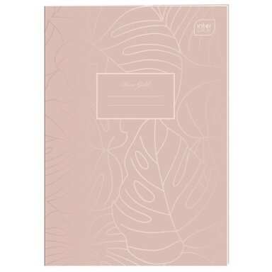 Kontorinis sąsiuvinis Interdruk A4 60 langeliais 70 g/m2 Metallic Rose Gold Kontorinis sąsiuvinis Interdruk A4 60 langeliais 70 g/m2 Metallic Rose Gold