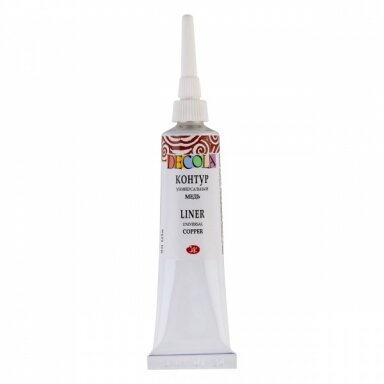 Decola Universal Acrylic Liner in Metal Tube 18 ml — 964 Copper