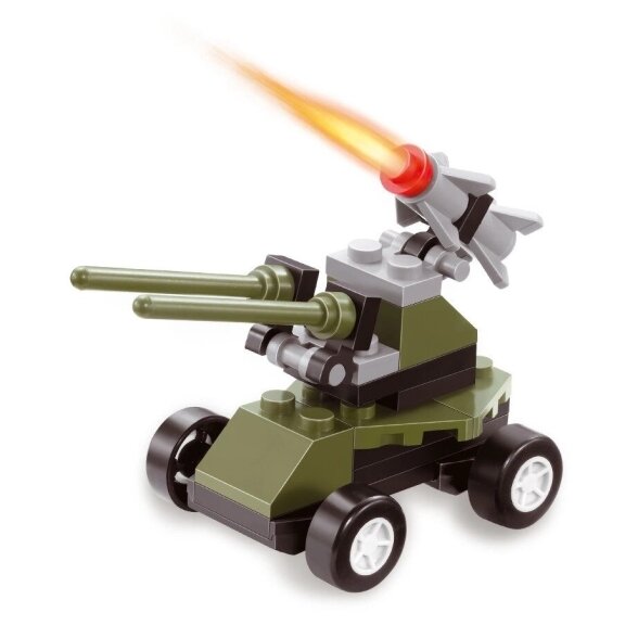 Конструктор Alleblox Военная техника, 30 деталей 1