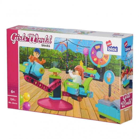 Building Blocks Alleblox for girls Amusement Park, 130 pcs