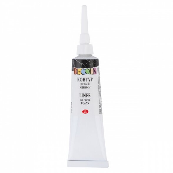 Acrylic Liners for Textile Decola in Tubes 18 ml — 810 Black Acrylic Liners for Textile Decola in Tubes 18 ml — 810 Black