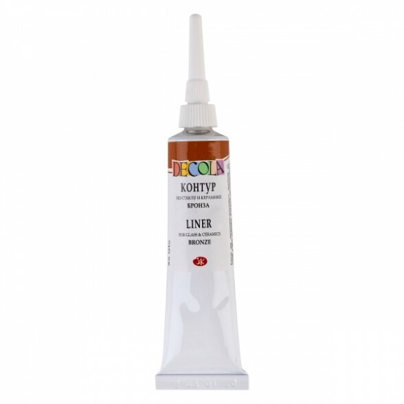 Decola Glass & Ceramic Contour Liner in Metal Tubes 18 ml — 963 Bronze Decola Glass & Ceramic Contour Liner in Metal Tubes 18 ml — 963 Bronze