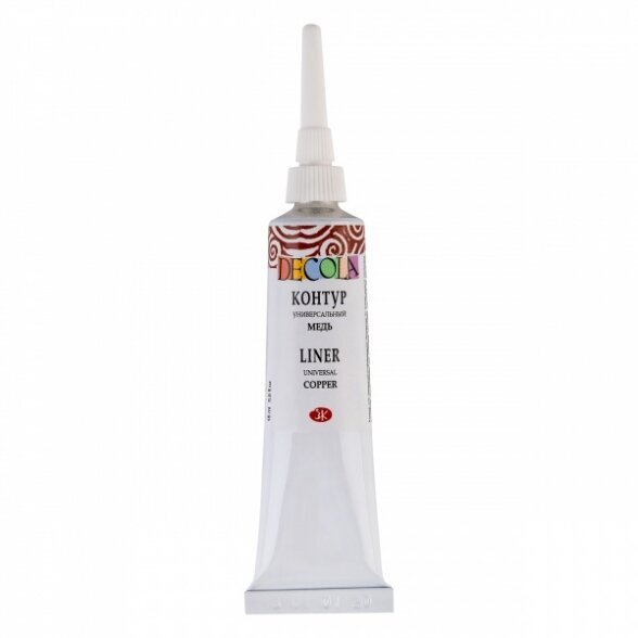 Decola Universal Acrylic Liner in Metal Tube 18 ml — 964 Copper Decola Universal Acrylic Liner in Metal Tube 18 ml — 964 Copper