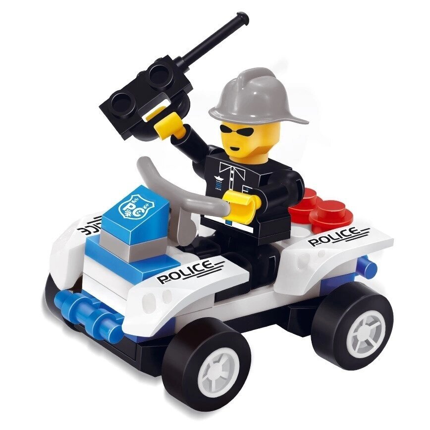 Konstruktorius Alleblox Policija, 35 detalės 1