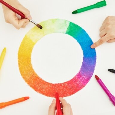 Kreidelės šilkinės 3 viename Amos Colorix 36 sp.
