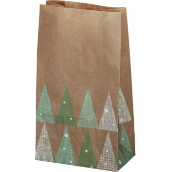 Kūrybinis rinkinys Folia "Adventų kalendoris" , 24 Kraft-maišelių ir lipdukų 2