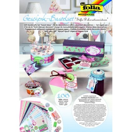Подарочный набор Handicratfs SWEET IDEAS, 100 деталей
