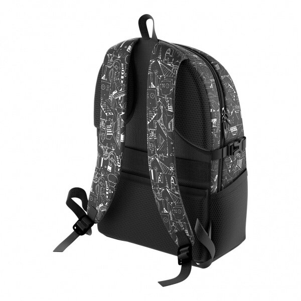 Kuprinė ErichKrause® CityLine 19L Black and White 1 Kuprinė ErichKrause® CityLine 19L Black and White 1