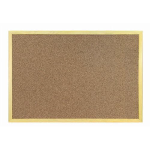 Пробковая доска Wielkor 40×60 см, деревянная рама