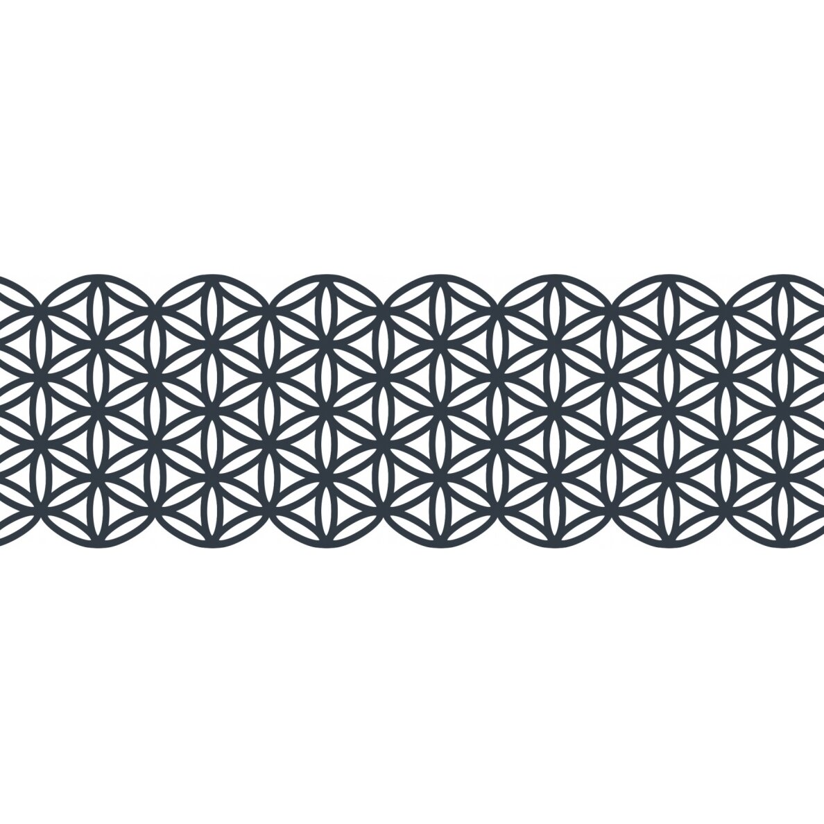 Лента Washi-Lace, 50ммx5м, CIRCLES, серая Лента Washi-Lace, 50ммx5м, CIRCLES, серая