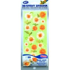 3D-Effect-Stickers ALL-YEAR-ROUND Set II, 10x23cm, 6 sheets, assorted designs