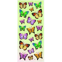3D-Effect-Stickers ALL-YEAR-ROUND Set II, 10x23cm, 6 sheets, assorted designs 3