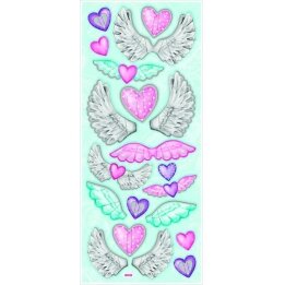 3D-Effect-Stickers ALL-YEAR-ROUND Set II, 10x23cm, 6 sheets, assorted designs 6