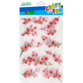 Lipdukai 3D "Sakura" 10 vnt CRAFT-FUN
