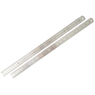 Liniuotė metalinė 50 cm nerūdijantis plienas Liniuotė metalinė 50 cm nerūdijantis plienas
