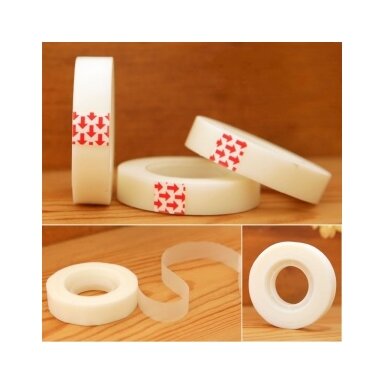 Lipni juosta "INVISIBLE" 12mm*25m Lipni juosta "INVISIBLE" 12mm*25m
