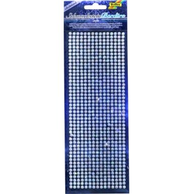 Jewel stone borders STYLE 1, 10,5x26cm, 1 sheet, self adhesive