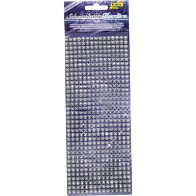 Jewel stone borders STYLE 4, 10,5x26cm, 1 sheet, self adhesive