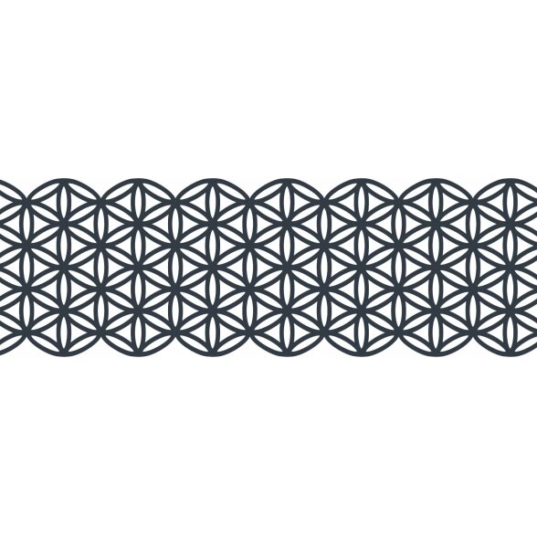 Лента Washi-Lace, 50ммx5м, CIRCLES, серая Лента Washi-Lace, 50ммx5м, CIRCLES, серая