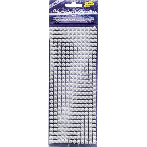 Jewel stone borders STYLE 3, 10,5x26cm, 1 sheet, self adhesive