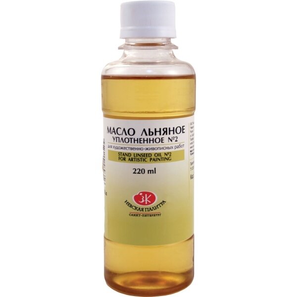 Linų aliejus sutirštintas Nevskaya Palitra 220 ml