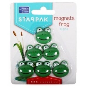 Magnetukai FROG 6 vnt CRAFT-FUN