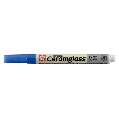 Markeris Sakura Pen-Touch Ceramglass 1.0 mm stiklui ir keramikai mėlynas Markeris Sakura Pen-Touch Ceramglass 1.0 mm stiklui ir keramikai mėlynas