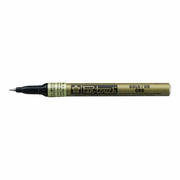 Sakura Pen-Touch Marker Extra Fine 0.7 mm Gold 1 Sakura Pen-Touch Marker Extra Fine 0.7 mm Gold 1