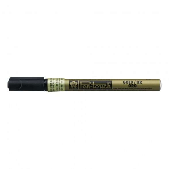 Sakura Pen-Touch Marker Extra Fine 0.7 mm Gold Sakura Pen-Touch Marker Extra Fine 0.7 mm Gold