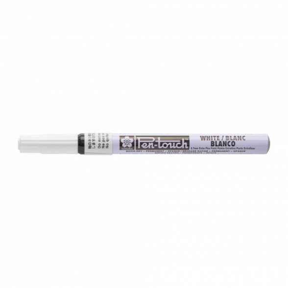 Sakura Pen-Touch Marker Extra Fine 0.7 mm White