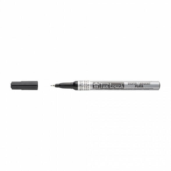 Sakura Pen-Touch Marker Extra Fine 0.7 mm Silver 1 Sakura Pen-Touch Marker Extra Fine 0.7 mm Silver 1