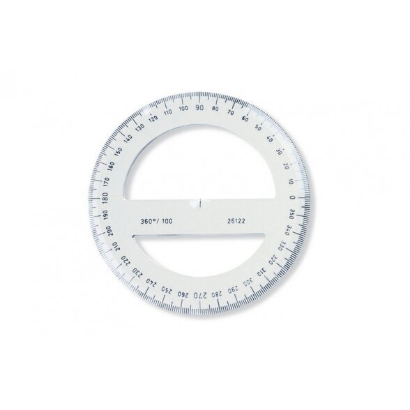 Matlankis Koh-I-Noor 360 10 cm plastikinis KTR | Trikampiai, matlankiai ...