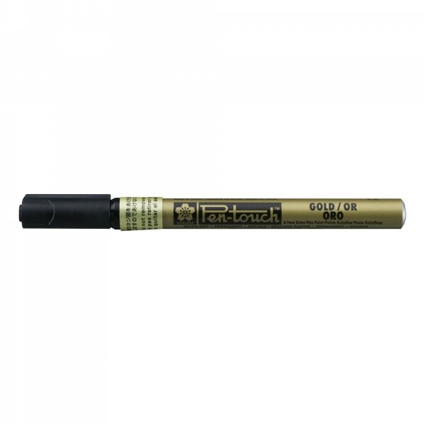 Sakura Pen-Touch Marker Extra Fine 0.7 mm Gold