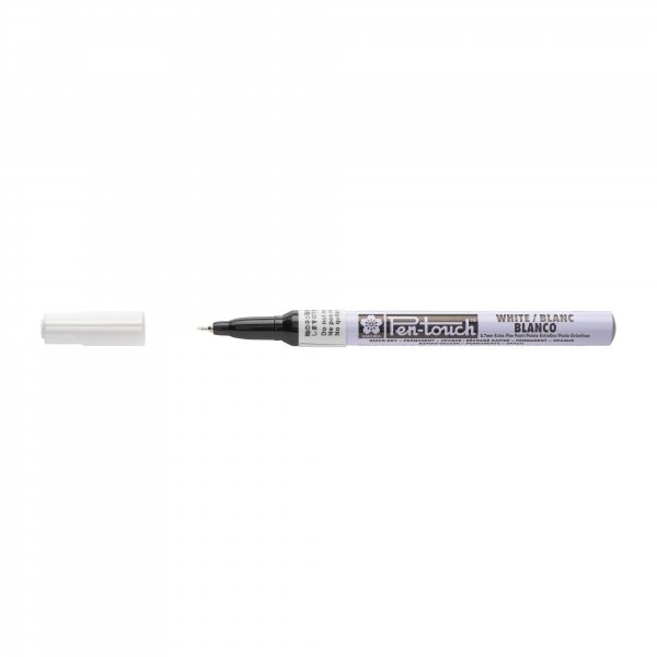 Sakura Pen-Touch Marker Extra Fine 0.7 mm White 1