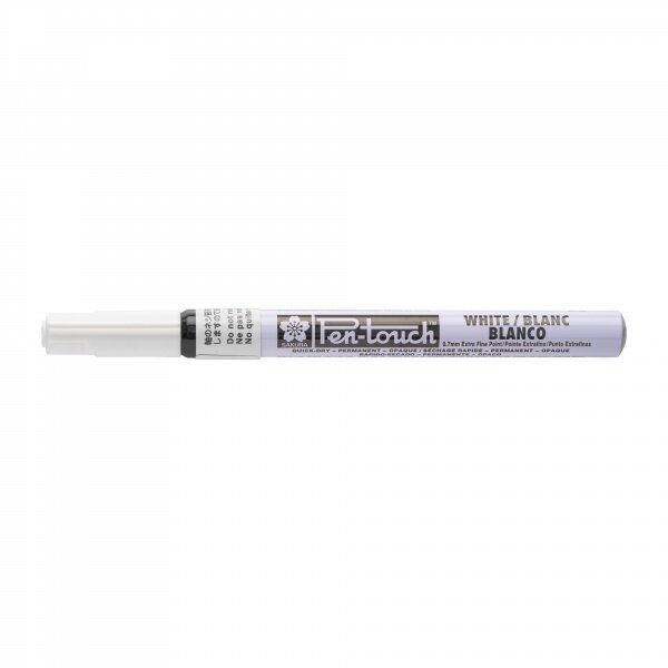 Sakura Pen-Touch Marker Extra Fine 0.7 mm White